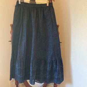 Anna Sui for Uniqlo Maxi Skirt Size Medium